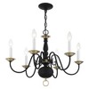 Livex Lighting Williamsburgh 6 - Light Chandelier in  Scandinavian Gray - 2 of 2