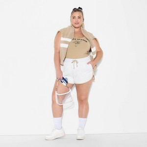 Women's Game Day Terry Pull-On Shorts - Wild Fable™ - 1 of 3