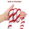 Unique Bargains Natural Twisted Cotton Craft Railings Home Decor Tug of War 3-Strand Rope 1 Pc - 4 of 4