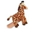 Aurora Medium Giraffe Hand Puppet Interactive Stuffed Animal Brown 12" - image 4 of 4