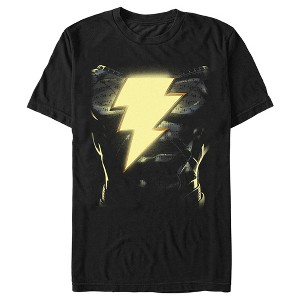 Men's Black Adam Antihero Glowing Body T-Shirt - 1 of 4