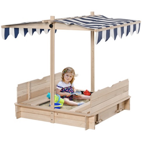 Merry Garden Sandbox with Canopy, Natura cheapest