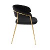 Set of 2 Tania Contemporary Glam Chairs - LumiSource - image 4 of 4