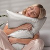 Luxurious 100% Silk Zippered Bed Pillowcase For Hair and Skin - 19 Momme - Becky Cameron - 3 of 4