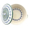 Blue Rose Polish Pottery 278 Ceramika Artystyczna Covered Round Baker - 2 of 2
