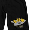 Sun Records Logo Men's Black Lounge Shorts - 2 of 3