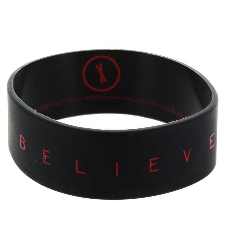 The X Files" I Want to Believe" Rubber Wristband, 1 of 4