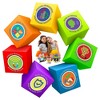 PICASSO-TILES 400 PC Magnetic Building Puzzle Cubes Set for Kids Ages 3+ - 3 of 4