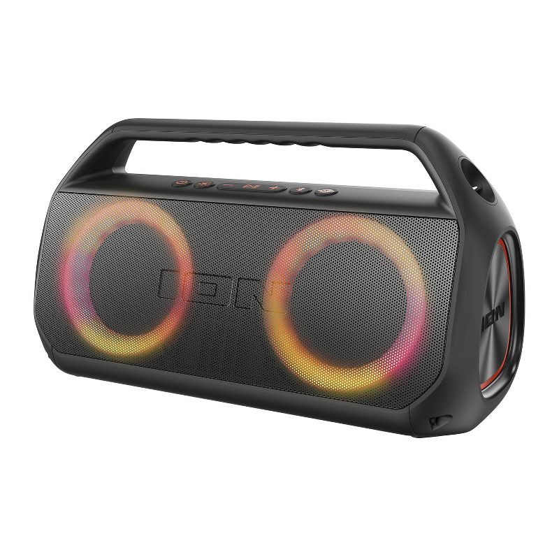 ION Audio Uber™ Boom Ultra Portable Bluetooth® Boom Box with Speakerphone, Lights, and Stereo-Link™, 4 of 11