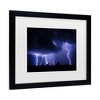 Trademark Fine Art - Christian Skilbeck Fingers Of God Matted Framed Art - 3 of 4