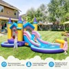 Safstar Kids Inflatable Water Slide w/ Slide Splash Pool Water Cannon Blower Excluded - 3 of 4