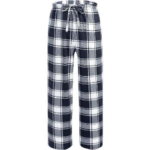 Ekouaer Boys Pajama Pants Long Sleep Soft Elastic Waist Bottoms Plaid Lounge With 2 Pockets 4-14 Years - 1 of 4