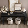 Mshliw Farmhouse Console Table with Double Board Suspension Design, 60" Wooden Entryway and Sofa Table with Storage, for Living Room or Bedroom - 2 of 4