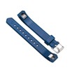 Zodaca TPU Watch Band Compatible with Fitbit Alta and Alta HR, Fitness Tracker Replacement Band for Men and Women, Blue - 4 of 4
