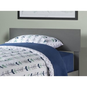 AFI Furnishings Orlando Twin Headboard with Turbo Charger in Grey - 1 of 4