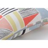 Amagansett Summer Bolster Oversize Lumbar Throw Pillow - Pillow Perfect: Weather-Resistant, Modern Style for Indoor Use - 2 of 3