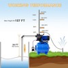 Shallow Well Pump With Pressure Tank Corrosion-Resistant Automatic Operation Water Pump For Home Garden Lawn - 2 of 4