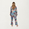 Anna-Kaci Lounge Women's 2-Piece Set Long Sleeve Button Front Top and Relaxed Fit Pants Pajama Set with Playful Dog Print - 4 of 4