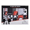 Womens Disney Mickey and Minnie Mouse No-Show Socks 10-Pairs Boxed Set - 3 of 4