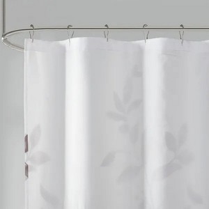 LunaLulinlk Burnout Printed Shower Curtain - 1 of 4