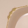 Baby Girls' Teddy Bear Figaro Bracelet Sterling Silver Gold Plated - In Season Jewelry - 4 of 4