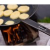 Petromax Wrought Iron Skillet, Long Handle Pan Conducts Heat Evenly, Indoor/Outdoor for Campfire or Home Kitchen, Stove to Table Serveware, 20.8" - 3 of 4