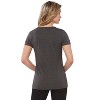 Rekucci Short Sleeve Scoop Neck Stretch T-Shirt for Women - 3 of 3