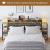 LOVMOR Full Queen King Size Platform Bed Frame with LED Lights, Charging Station, No Box Spring Needed, Easy Assemble - 4 of 4