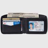 Alpine Swiss Logan Zipper Bifold Wallet For Men or Women RFID Safe Comes in a Gift Box - 2 of 4