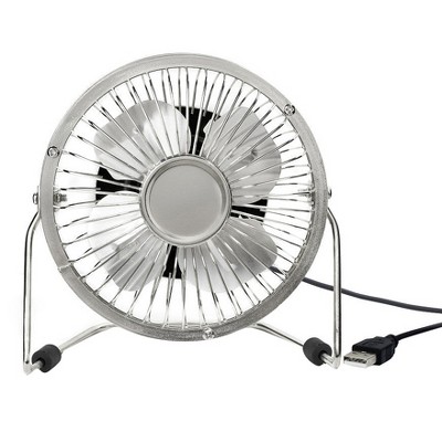 Kikkerland Usb Desk Fan Silver Target Inventory Checker