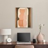 Art Remedy Abstract Pottery Brown Earthy Abstract Wall Art Framed - 2 of 4