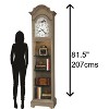Howard Miller 611300 Isadora Floor Clock Aged Grey - 4 of 4