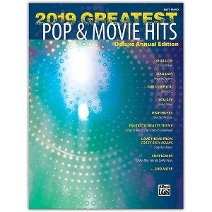 Alfred 2019 Greatest Pop & Movie Hits Easy Piano Book - 1 of 1