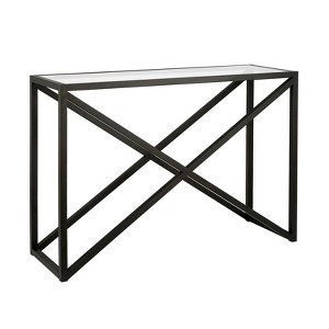 18.5'  Metal Nesting Coffee Table in White - Henn&Hart - 1 of 4