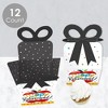Big Dot of Happiness Teacher Retirement - Square Favor Gift Boxes - Happy Retirement Party Bow Boxes - Set of 12 - 3 of 4