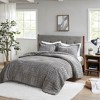 Sapphtopaz Comforter Set Fur Down Alternative Checkerboard Pattern Quilt Set 1 Quilt, 1 Pillow Shams, Machine Washable - 4 of 4