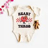 The Juniper Shop Checkered Heart Throb Baby Bodysuit - 2 of 2