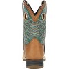 Kids Durango Lil' Rebel Pro Little Kid's Teal Western Boot - 4 of 4