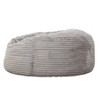 Sapphtopaz Bean Bag Chair with Memory Foam, Round Cloud Couch, Lounger Bean Bag Chairs for Adults, Sofa Reading Chair for Living Room - 3 of 4