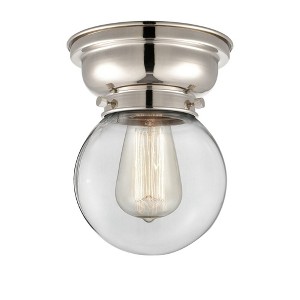 Beacon - 1 Light Flush Mount In Industrial Style-7.15 Inches Tall and 6.25 Inches Wide - 1 of 1