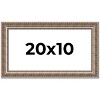 PosterPalooza | Panoramic Ornate Gold Picture Frame - UV Acrylic, Foam Board Backing, Hanging Hardware - 2 of 4