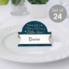 Big Dot of Happiness Twinkle Twinkle Little Star - Baby Shower or Birthday Party Tent Buffet Card - Table Setting Name Place Cards - Set of 24 - 2 of 4