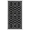 Outsunny Outdoor Patio Rug, Large Camping Carpet with Carrying Bag, 9' x 18' Waterproof Plastic Straw, Reversible, Lantern Pattern - 4 of 4