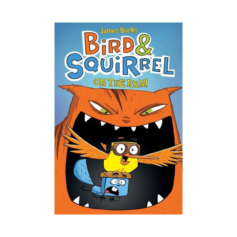 Bird & Squirrel on the Run!: A Graphic Novel (Bird & Squirrel #1) - by  James Burks (Paperback), 1 of 2