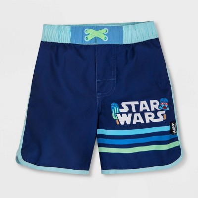 Boys' Star Wars Swim Trunks - Blue - Disney Store