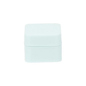 Unique Bargains Portable Square Double Layer Cream Box 1 Pc - 1 of 4