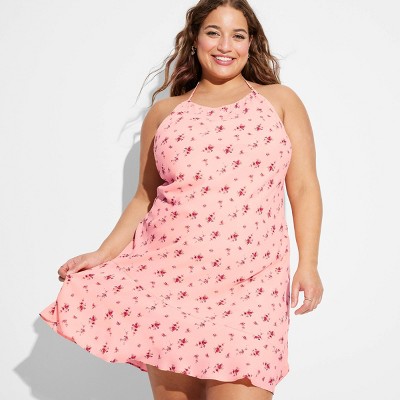 Women's Chiffon Mini A-Line Dress - Wild Fable™