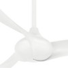 65" Minka Aire Wave White Ceiling Fan with Remote Control - 3 of 4