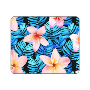 OTM Essentials Prints Mouse Pad Plumerias Red and Blue (OP-MPV1BM-Z013A) - 1 of 1