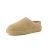 CUSHIONAIRE Keto Kids Slippers - Cozy Slip On Mule House Shoes with Faux Fur Lining and Cushioned Memory Foam Comfort - 2 of 4
